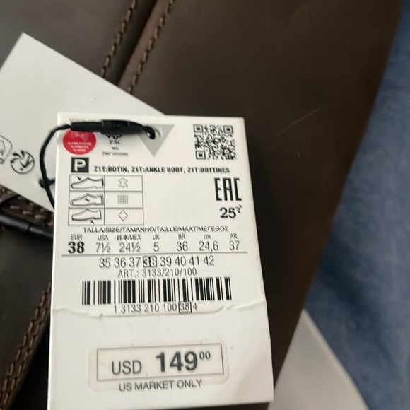 LEATHER BIKER BOOT - Picture 4 of 4